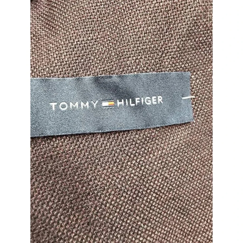 Tommy Hilfiger Modern-Fit Linen Blend Sport Coat Men's 46S Bordeaux Front Button